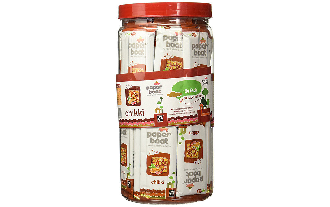 Paper Boat Chikki    Plastic Jar  800 grams